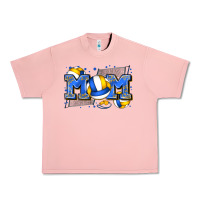 Salmon mom volleyball Urban Heavy Tee - Zillion Design Studio