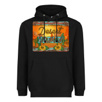 Black western desert darlin sunset serape leopard sunflowers mousepad Heavyweight Hoodie - BarkalooDesign