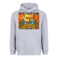 Heather Grey western desert darlin sunset serape leopard sunflowers mousepad Heavyweight Hoodie - BarkalooDesign