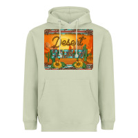 Matcha western desert darlin sunset serape leopard sunflowers mousepad Heavyweight Hoodie - BarkalooDesign