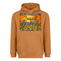 Meerkat western desert darlin sunset serape leopard sunflowers mousepad Heavyweight Hoodie - BarkalooDesign