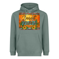 Sage western desert darlin sunset serape leopard sunflowers mousepad Heavyweight Hoodie - BarkalooDesign