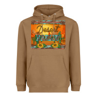 Toasted Coconut western desert darlin sunset serape leopard sunflowers mousepad Heavyweight Hoodie - BarkalooDesign