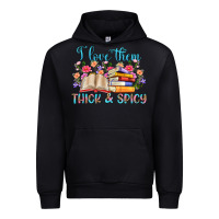 Black i love them thick and spicy Urban Hoodie - Artiststas