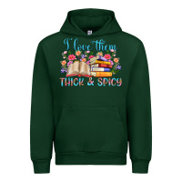 Forest Green i love them thick and spicy Urban Hoodie - Artiststas