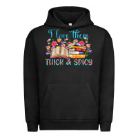Pigment Black i love them thick and spicy Urban Hoodie - Artiststas