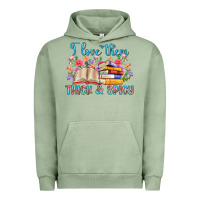 Pigment Oil Green i love them thick and spicy Urban Hoodie - Artiststas