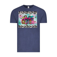 Vintage Denim crafting queen Vintage Tee - Zillion Design Studio