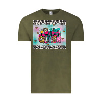 Vintage Olive crafting queen Vintage Tee - Zillion Design Studio