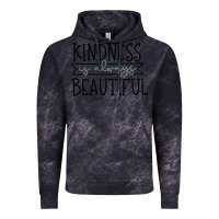 Cloud Black kindness Vintage Hoodie - Unal Design