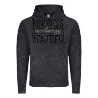 Vintage Black kindness Vintage Hoodie - Unal Design