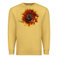 Antique Gold ring o fine sunflower Premium Sweatshirt - LillyAllenDesigns