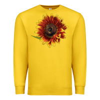 Lemon ring o fine sunflower Premium Sweatshirt - LillyAllenDesigns