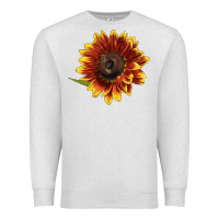 Oatmeal Heather ring o fine sunflower Premium Sweatshirt - LillyAllenDesigns
