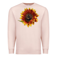 Pale Pink ring o fine sunflower Premium Sweatshirt - LillyAllenDesigns