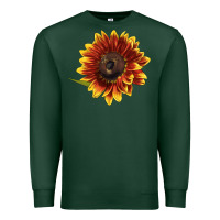Sports Green ring o fine sunflower Premium Sweatshirt - LillyAllenDesigns