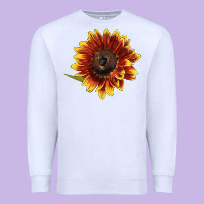 Ring O Fine Sunflower Premium Sweatshirt Designed By Lillyallendesigns