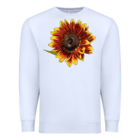 White ring o fine sunflower Premium Sweatshirt - LillyAllenDesigns