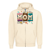 Sandshell daisy mom Zipper Hoodie - AdoDesignShop