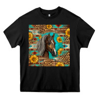 Black western tennessee horse Heavy Core Tee - LillyAllenDesigns