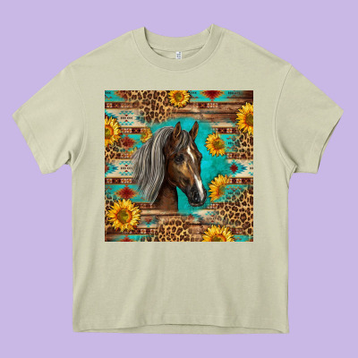 Western Tennessee Horse Heavy Core Tee Designed By Lillyallendesigns