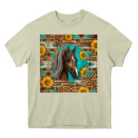 Mossy western tennessee horse Heavy Core Tee - LillyAllenDesigns