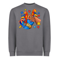 Storm Autism afro girl sneakers Heavyweight Sweatshirt - RanaPortraitStore