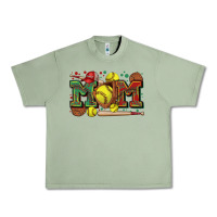 Oil Green mom softball Urban Heavy Tee - Zillion Design Studio
