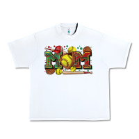 White mom softball Urban Heavy Tee - Zillion Design Studio
