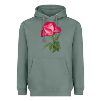 Sage Love At First Sight Rose Heavyweight Hoodie - LillyAllenDesigns