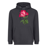 Smoke Love At First Sight Rose Heavyweight Hoodie - LillyAllenDesigns