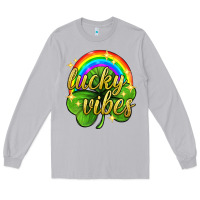 Lucky Vibes St. Patricks Day Long Sleeve Tee | Teevron