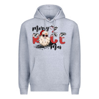 Heather Grey merry race mas Premium Hoodie - MaliasSmallBusiness