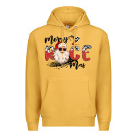 Mustard merry race mas Premium Hoodie - MaliasSmallBusiness