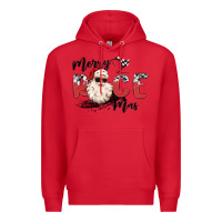 Red merry race mas Premium Hoodie - MaliasSmallBusiness