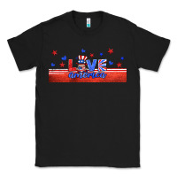 Black love america gnome libbey cup Classic Tee - HRA Design Shop