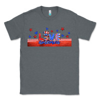 Charcoal Heather love america gnome libbey cup Classic Tee - HRA Design Shop