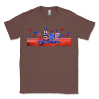 Chestnut love america gnome libbey cup Classic Tee - HRA Design Shop