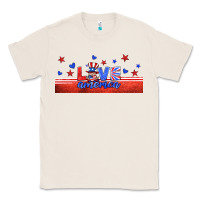Natural love america gnome libbey cup Classic Tee - HRA Design Shop