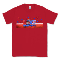 Red love america gnome libbey cup Classic Tee - HRA Design Shop