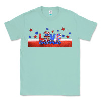 Seafoam love america gnome libbey cup Classic Tee - HRA Design Shop