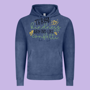 Kindness Vintage Hoodie Designed By Unal Design