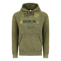 Vintage Olive kindness Vintage Hoodie - Unal Design