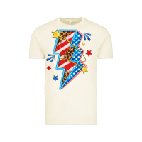 Vintage Arctic America lightning bolt Vintage Tee - texasbilliewilder