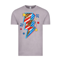 Vintage Zinc America lightning bolt Vintage Tee - texasbilliewilder