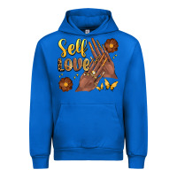 Cobalt black woman self love nails Urban Hoodie - Artiststas