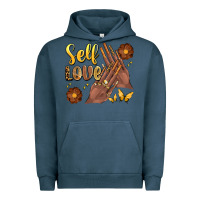 Pigment Midnight Navy black woman self love nails Urban Hoodie - Artiststas
