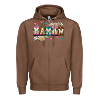 Chestnut daisy mamaw Zipper Hoodie - AdoDesignShop