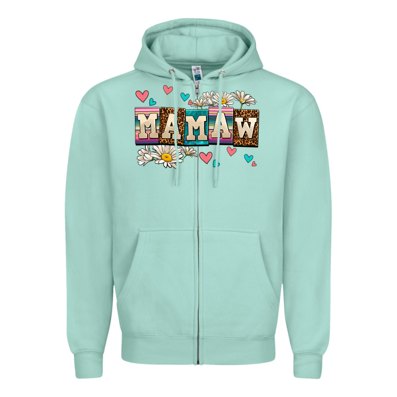 Daisy Mamaw Zipper Hoodie by AdoDesignShop | Teevron