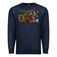 Navy Christmas Army Dad Premium Sweatshirt - NancyCooperArtShop